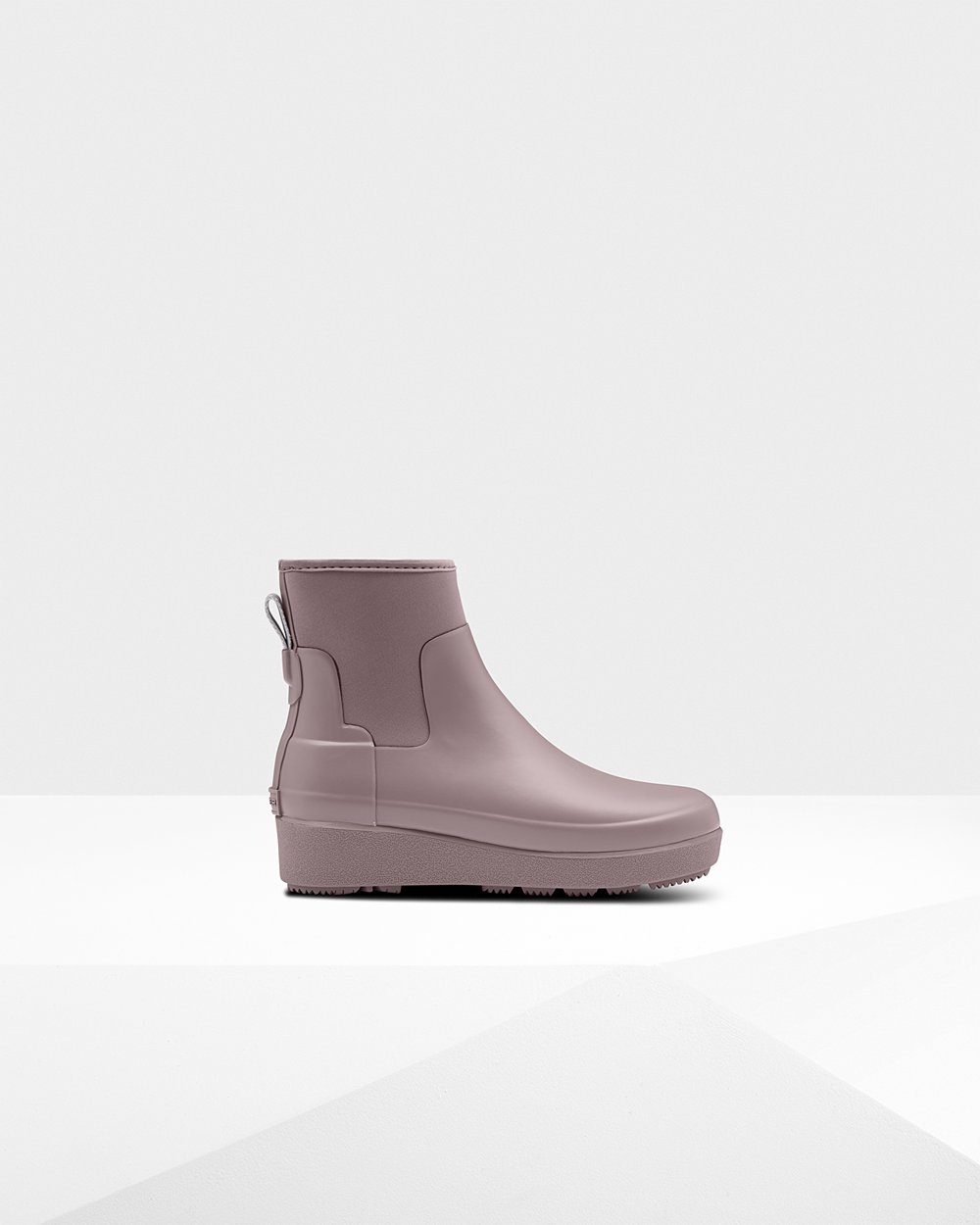 Womens Creeper Boots - Hunter Refined Slim Fit Neoprene Chelsea (40BWEOXVY) - Purple